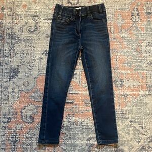 Crewcuts Dark Blue Girls Skinny Jeans (size 7)